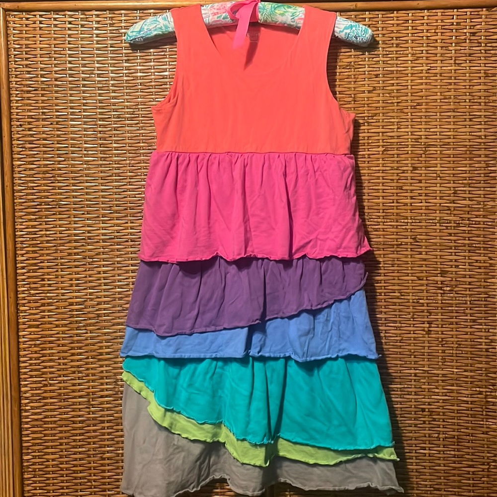 Darling Garnet Hill cotton dress size 10 EUC